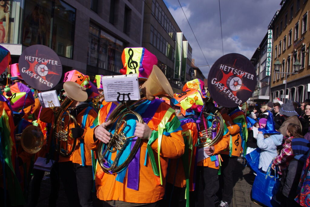 Endlich wieder Faschingszug in Würzburg