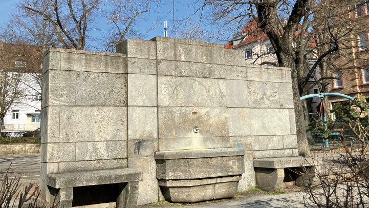 Trinkbrunnen-Würzburg-Wagnerplatz