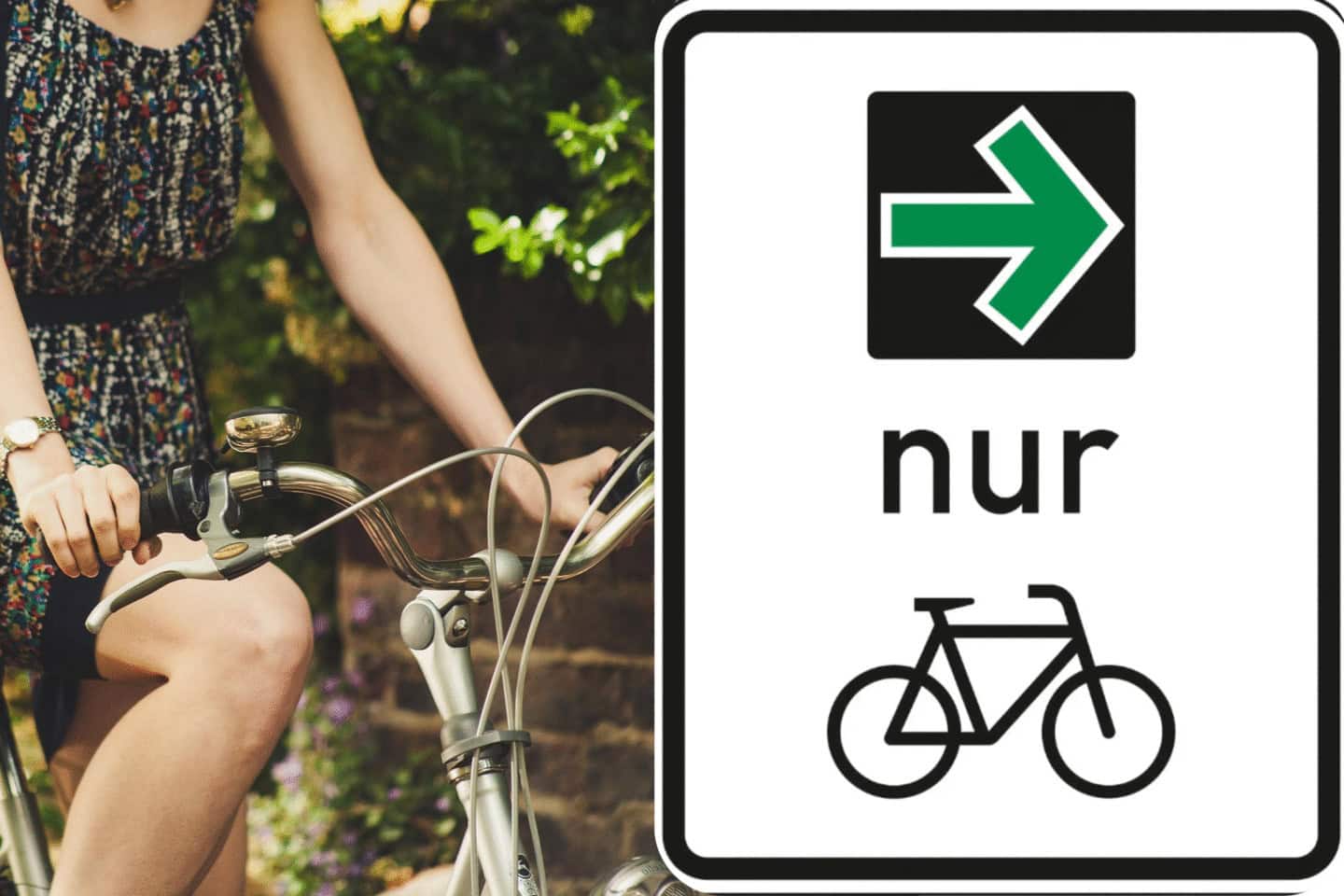 Wegweisend: Erster Grünpfeil für Radfahrer in Würzburg