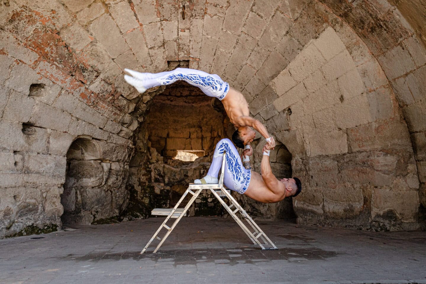 Würzburger-Weihnachtscircus-Duo-Medel