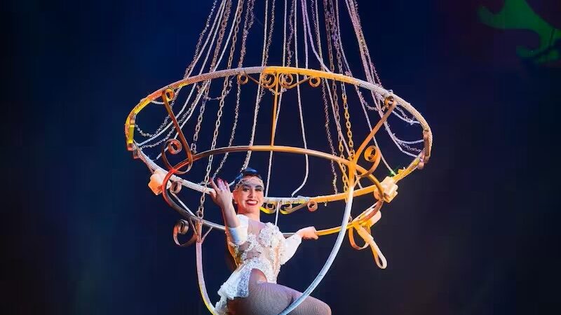 Würzburger-Weihnachtscircus-Oscarita-Maluenda-Luftakrobatik