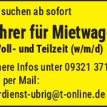 Fahrdienst Ubrig