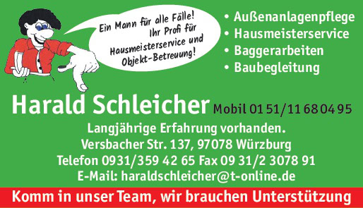 Mitarbeiter (m/w/d) für Hausmeisterservice und Objektbetreuung