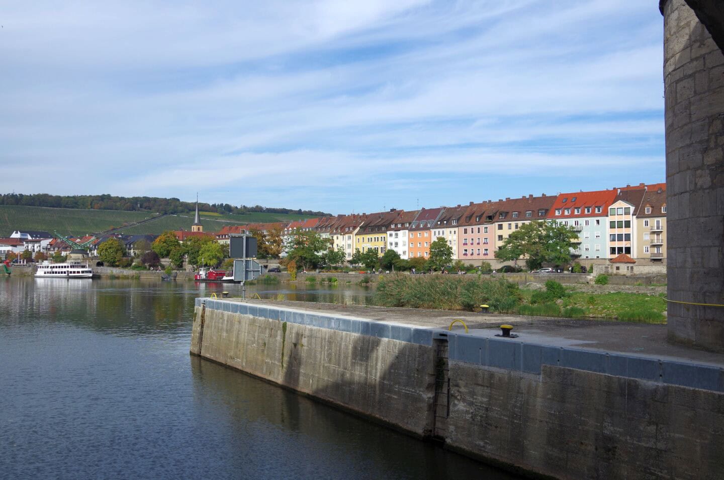 Zu wenig Wasser im Main!